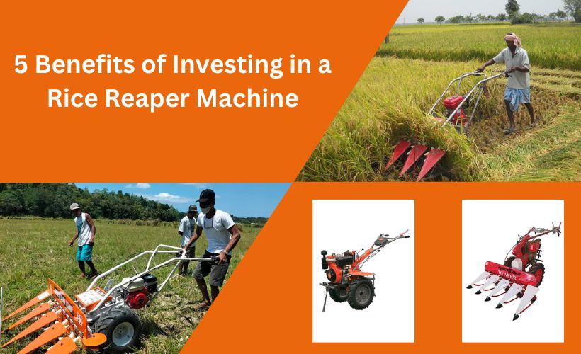 Rice Reaper Machine