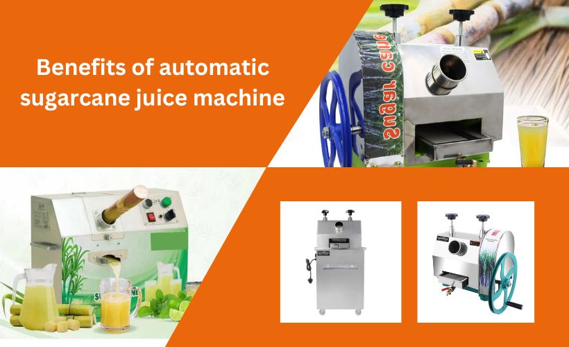 automatic sugarcane juice machine