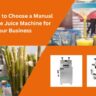 Manual Sugarcane Juice Machine