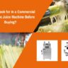 Sugarcane Juice Machine