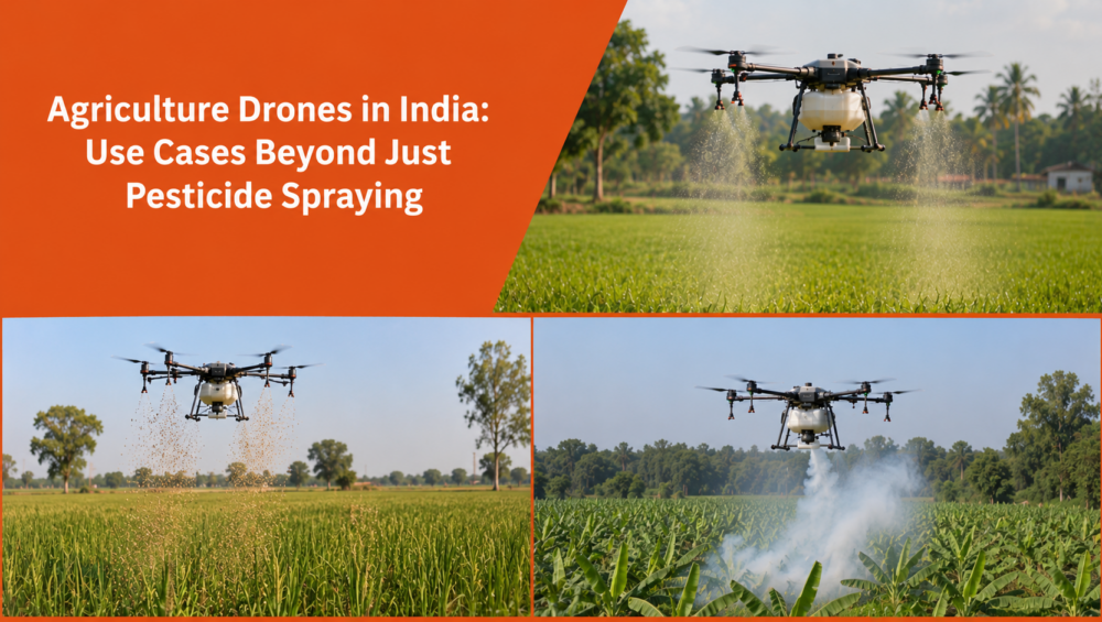 agriculture drones in india