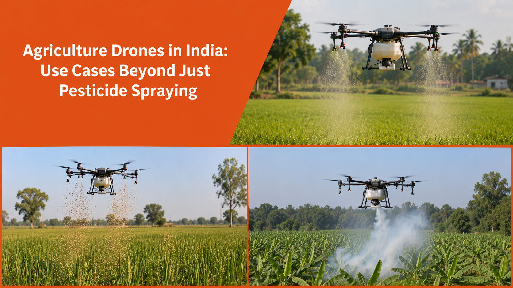 agriculture drones in india
