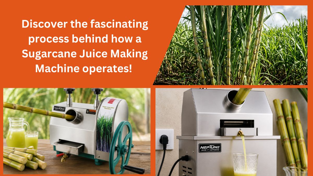 Sugarcane Juice Making Machine