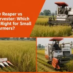 paddy harvester machine