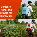 How to Compare Manual, Hand, and Power Sprayers